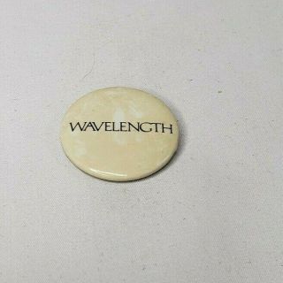 Vtg 1978 Van Morrison Wavelength Button Pin 1 1/4 " Pinback