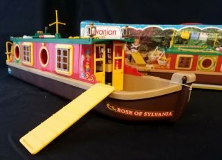Sylvanian Families Canal Boat " Rose Of Sylvania " - Vintage 1993,  Boxed
