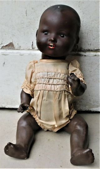 Armand Marseille Black Baby Doll Vintage Antique