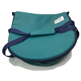Pyrex Portables Insulated Hot Or Cold Food Carrier Forest Green Tote Only