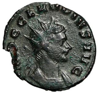 Good Emperor Claudius Ii Gothicus Roman Coin " Portrait In Sun Crown " With