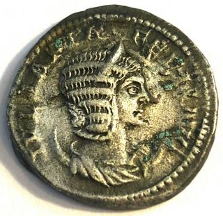 Julia Domna Ar Antoninianus.  - Venvs Genetrix - Ric 388a - Roman Coin