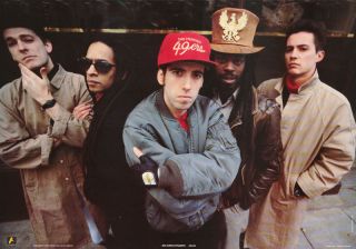 Poster :music: Big Audio Dynamite - All 5 Posed - Aa244 Lw21 R