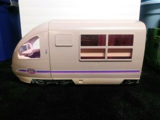 Vintage Barbie Travel Train Playset W/ Voice Record,  Sound Moving Window Scenery