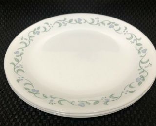 3 Corelle Country Cottage Luncheon Plates 8 1/2 "