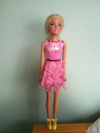 Barbie Size 28 Inches Doll Best Fashion Friend 2013 Ship Priority Mail