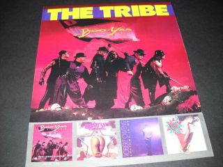 Boo - Yaa Tribe Is The Tribe 1990 Promo Poster Ad