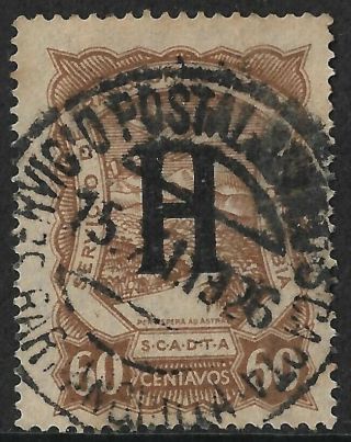 Colombia - Netherlands - Airmail Scadta Consular Overprint 60 Centavos,