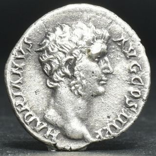 Ar Denarius Hadrian,  Trajan And Plotina Roman Empire 138ad Silver Novelty Strike
