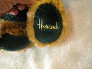 Harrods Christmas 1998 Teddy Bear with Green Sweater 2