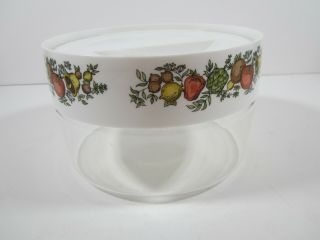 Vintage Corning Ware Pyrex Spice Of Life Store N See Glass Container