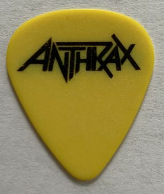 Anthrax 2012 Worship Tour Rob Caggiano Guitar Pick Volbeat