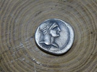 Sauromates I,  93/94 - 123/124 Of Gg Bc Stater.  Silver 5,  87 Gr.  19,  6 Mm