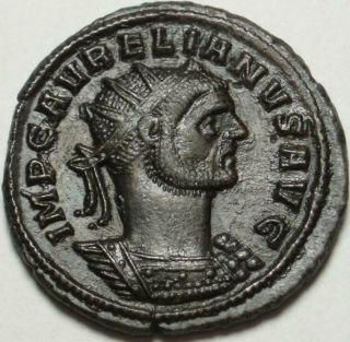 270 - 275 Ad Roman Empire Emperor Aurelian The World Restorer Choice Antoninianus