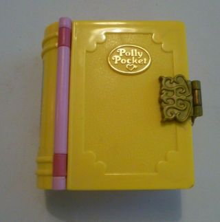 Vintage Polly Pocket Princess Castle With Figures And Accessories