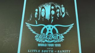 1999 AEROSMITH World Tour Music Concert Poster Flyer Ad W/ AFGHAN WHIGS 3