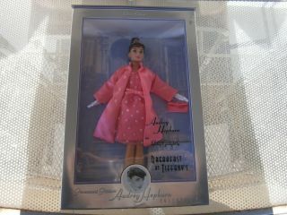 Barbie Audrey Hepburn Pink Princess Fashion Breakfast At Tiffany 