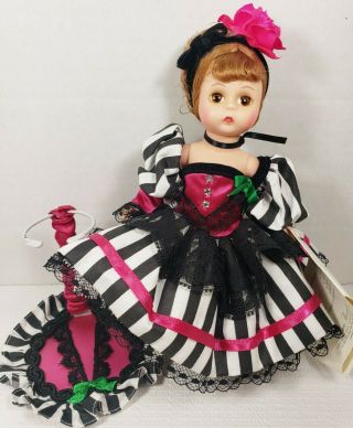 Madame Alexander France Doll 8 In,  Can Can Dancer,  Custom Stand,  French,  Paris