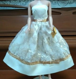 Vintage Premier Clone Strapless Gown & Clutch Purse Fits Barbie,  Miss Suzette Ex