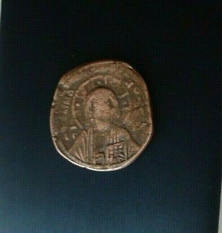Constantine X 1059ad Authentic Ancient Byzantine Follis Coin Jesus Christ