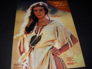 Tane Cain Jonathan Cain Wife Rare 1982 Promo Poster Ad