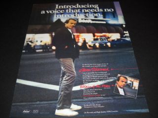 Glenn Shorrock Formerly Of Little River Band Is A Villain 1983 Promo Poster Ad