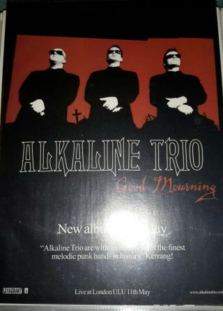 Alkaline Trio Good Mourning (2003) Album Release Advert
