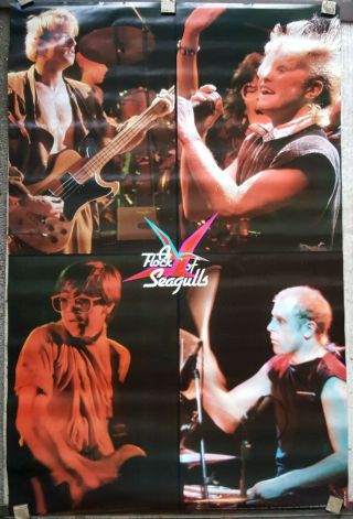 Flock Of Seagulls 1983 Poster Approx 23 X 36