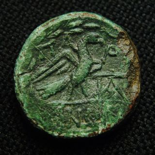 Æ22 C/M Parion Mysia Gorgoneion Rv ΠAΡIANΩN Eagle 8.  98 grams 21 - 2mm Post 200 BC 3