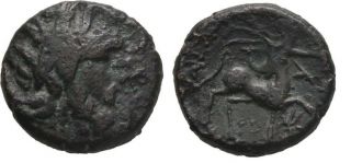 Ancient Greece 196 - 146 Bc Magnetes Thessaly Cheiron Zeus/centaur