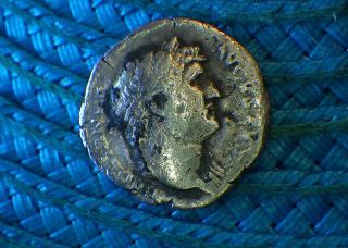 Hadrian 120 Ad " Imperial Silver  Great Builder " Of The Roman Empire
