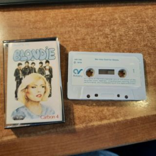 Vintage Cassettes - 2 X Blondie - Debbie Harry - Parallel Lines & Carbon 4