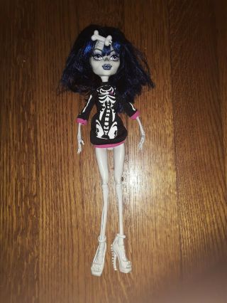 Monster High Create A Monster Skeleton Doll Dressed With Shoes