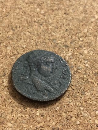 Ancient Roman Bronze - Elagabalus 218 - 222ad Mesopotamia Edessa Anc25