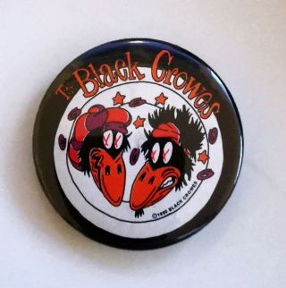 The Black Crowes - Vintage 1990 Promo Button Pin