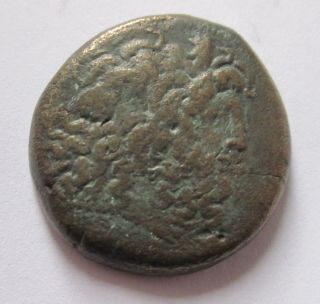 Ae - 31 Of Ptolemaios Iv.  From Alexandria In Egypt Rv.  Eagle Standing Left
