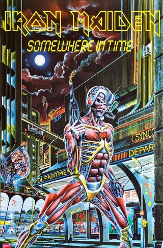 Iron Maiden - Somewhere In Time Poster (61x91.  5cm)