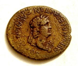 Nero Provincial Roman Coin Ae Phrygia Acmonea Rare Ae Coin Roman