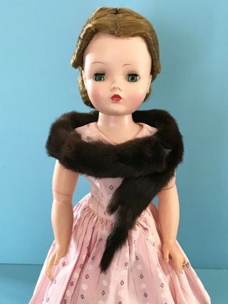 Vintage Doll Clothes: Real Mink Fur Stole Mme Alexander Cissy Toni Miss Revlon 2