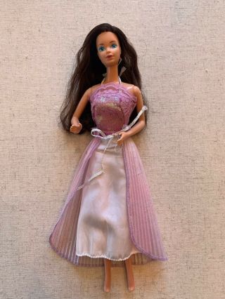 Barbie Doll Mattel 1987 Nurse Whitney Sheffie Face Htf 4405 Brunette W Clothes