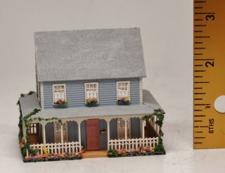 Miniature Doll House For Doll House,  By Pat Russo,  2 3/4 " Tall Great Detail
