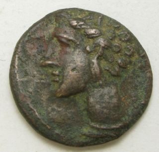 CARTHAGE (Zeugitania) AE 15 ND (ca.  400 - 350 BC) - Bronze - 303 2