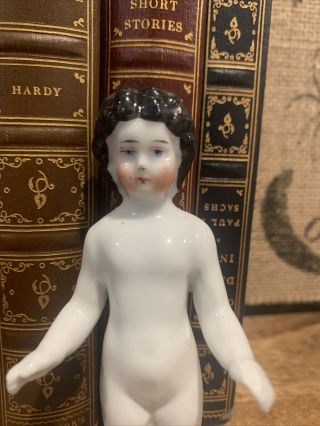 Antique China Frozen Charlotte Doll 5”