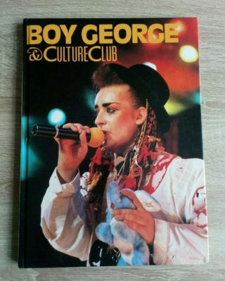 Boy George And Culture Club Annual Vintage/retro Pop Music Hardback Book (1984)