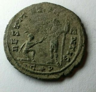 Aurelian Ad 272 Æ Radiate Rare Ancient Authentic Roman Coin