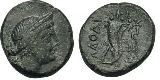 Ancient Greece 133 - 67 Bc Phrygia Laodicea Female Double Cornucopia 2