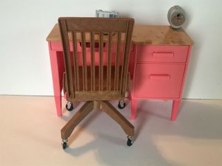 Our Generation Doll Size Teachers Desk With Chair And Two Student School Desks 2