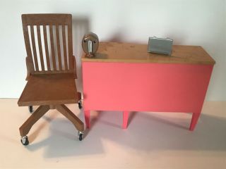Our Generation Doll Size Teachers Desk With Chair And Two Student School Desks 3