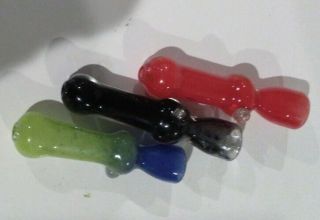 Pipes 3 piece Gift Set Chillum1 Hitters Good GLASS Pipes FAST c - 15 2