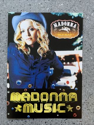 Madonna Music Japan Promo